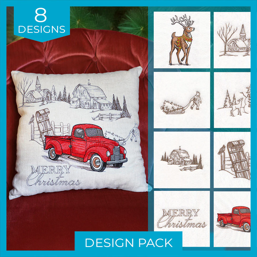 Classic Christmas Collage Design Pack - Image 5