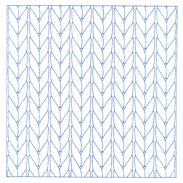 Classic Knitting Square (Double Run) - Image 6