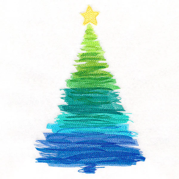 Color Splash Christmas Tree - Image 2