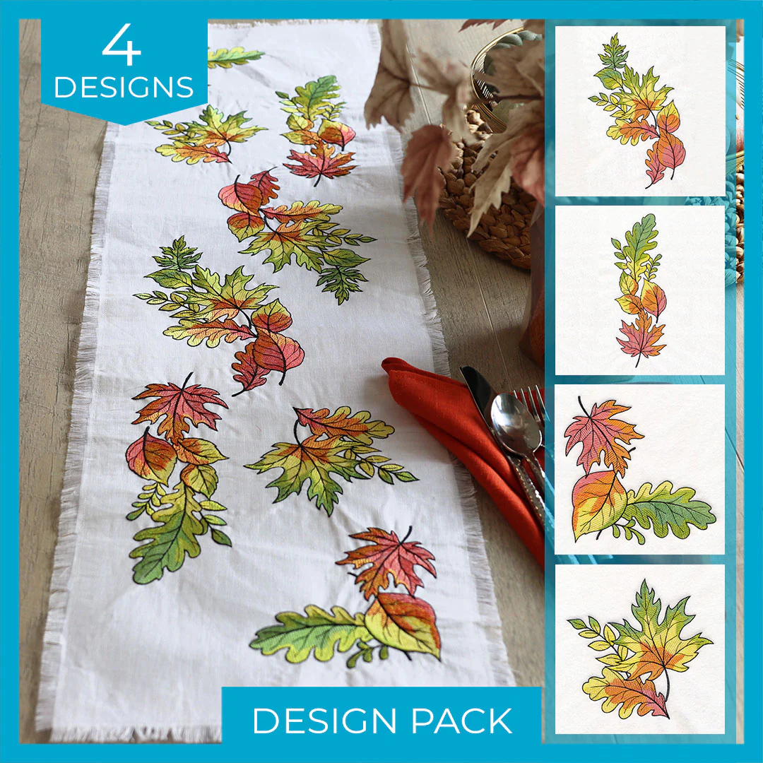 Color Theory Harvest Leaves Design Pack - Image 5