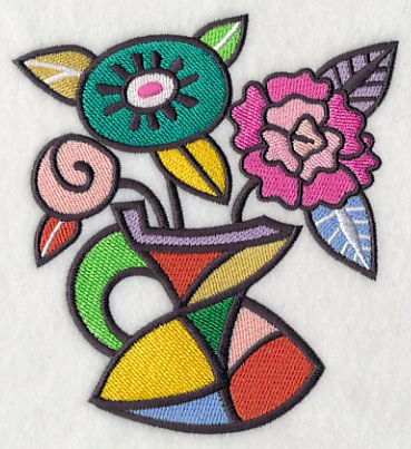 Colorful Cubist Bouquet - Image 3