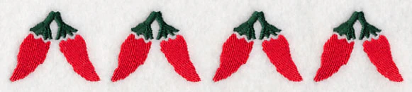Comic Chili Pepper Border - Image 3
