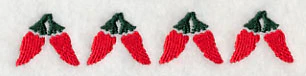 Comic Chili Pepper Border - Image 4