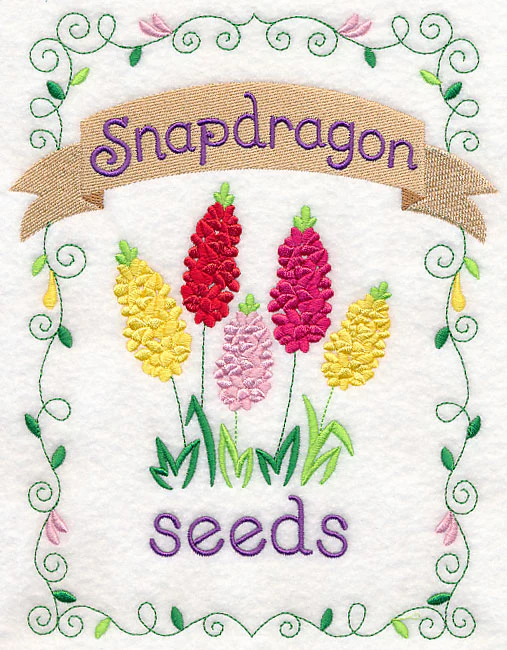 Country Charm Seed Packet - Snapdragons - Image 6