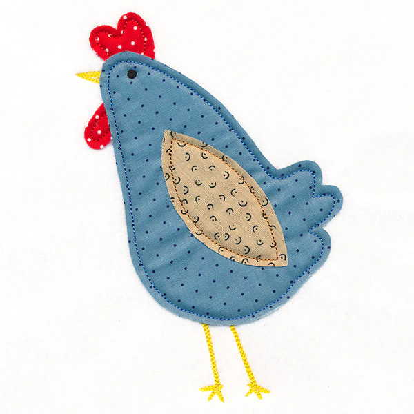 Country Chicken (Crafty Cut Applique) - Image 2