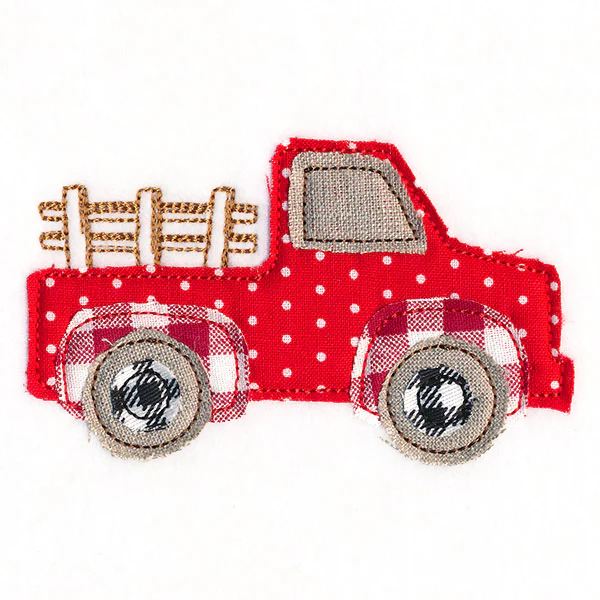 Country Retro Truck (Crafty Cut Applique) - Image 3