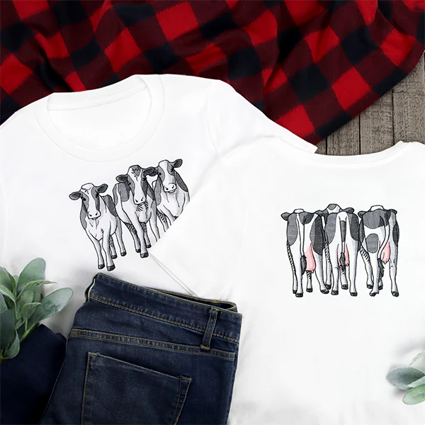 Cow Trio - Front - Image 6
