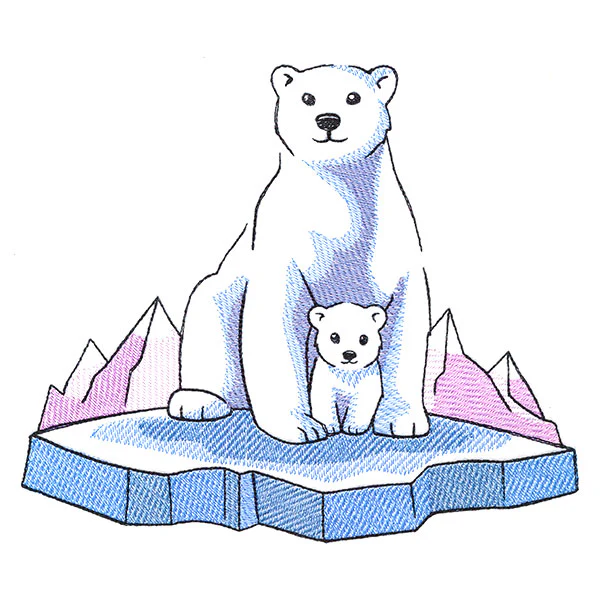 Cozy Arctic Polar Bears - Image 7