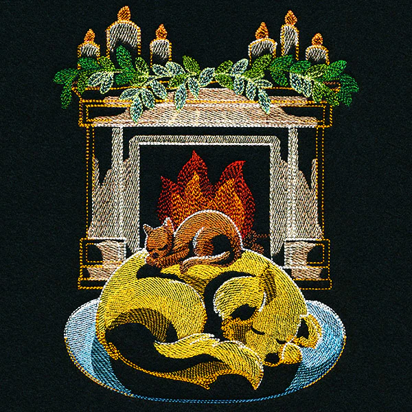 Cozy Fireside Scene - Image 7