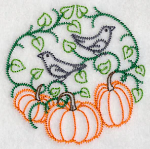 Crows in the Pumpkin Patch (Vintage) - Image 5