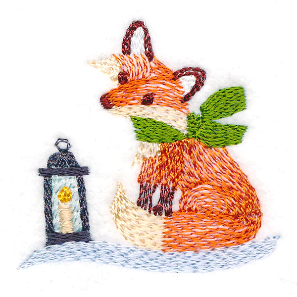 Curious Christmas Fox - Image 2
