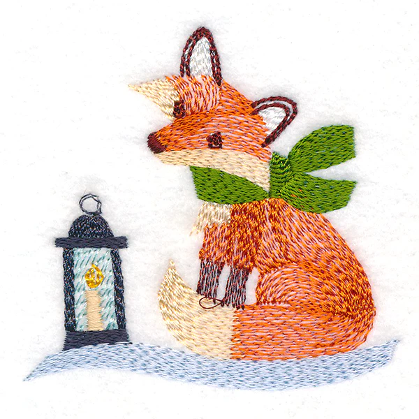 Curious Christmas Fox - Image 3