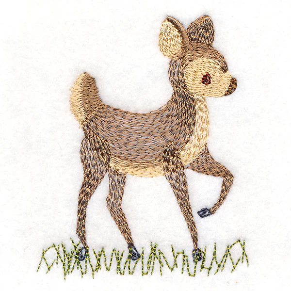 Cute Prancing Fawn - Image 3