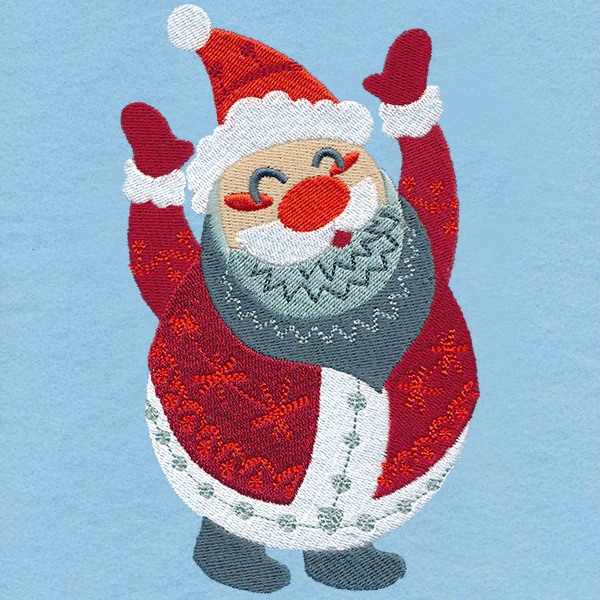 Cute Scandinavian Christmas - Santa - Image 4