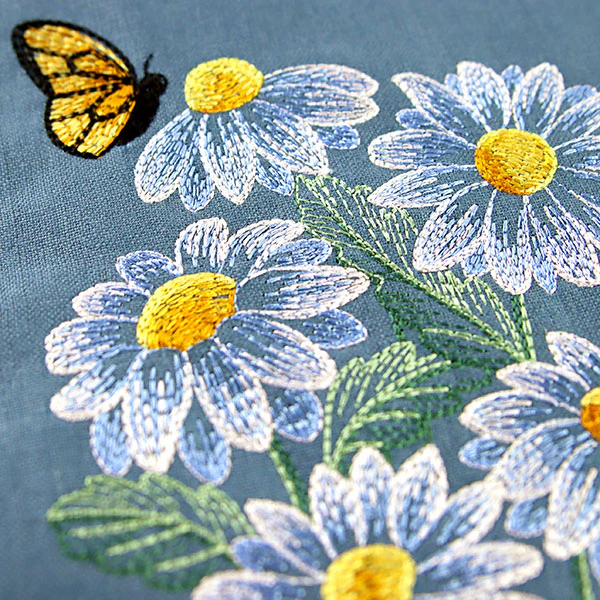 Daisies and Monarch Feature - Image 2