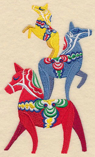 Dala Horse Stack - Image 2