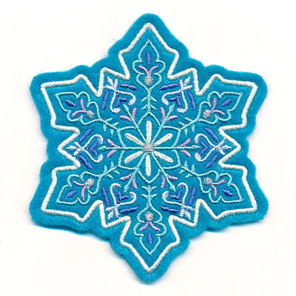 Dazzling Snowflake (In-the-Hoop) - Image 4