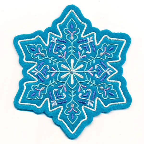 Dazzling Snowflake (In-the-Hoop) - Image 6