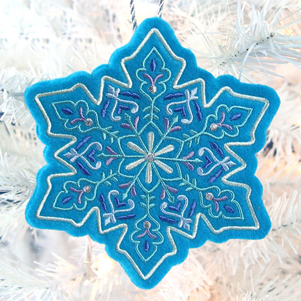 Dazzling Snowflake (In-the-Hoop) - Image 7