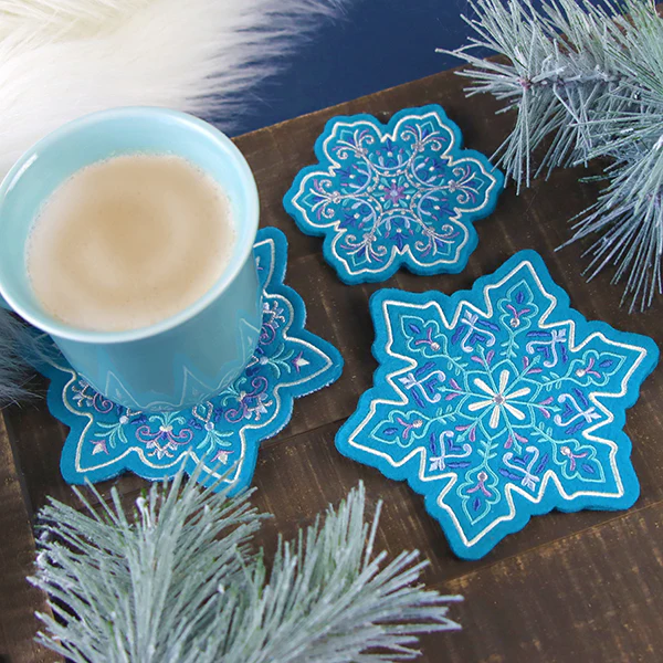 Dazzling Snowflake (In-the-Hoop) - Image 8