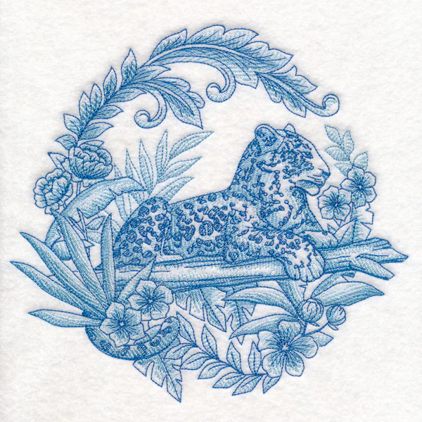 Delft Blue Safari - Leopard - Image 5