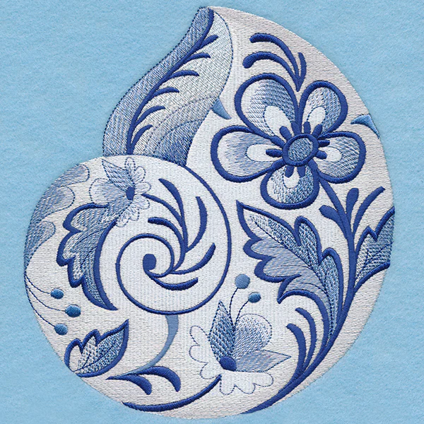 Delft Blue Seashell - Image 5