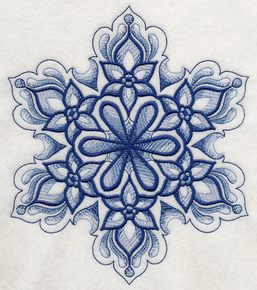 Delft Blue Snowflake 3 - Image 5