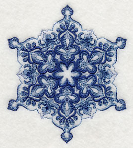 Delft Blue Snowflake 4 - Image 4