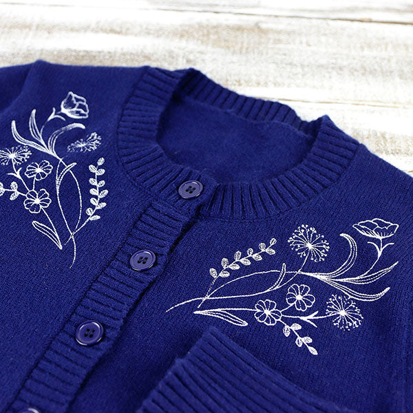 Delicate Blooms (Whitework) Design Pack - Image 10