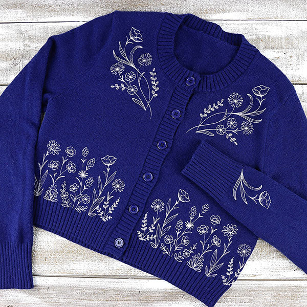 Delicate Blooms (Whitework) Design Pack - Image 18