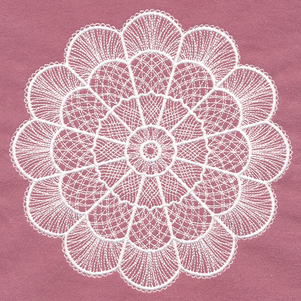Delicate Blossom Medallion - Image 2