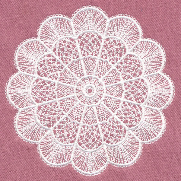 Delicate Blossom Medallion - Image 4