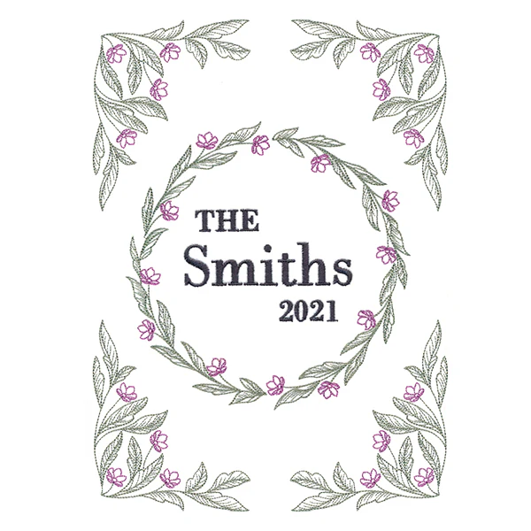 Delicate Blossoms Wreath - Image 8