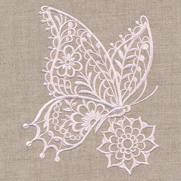 Delicate Butterfly on Bloom - Image 3