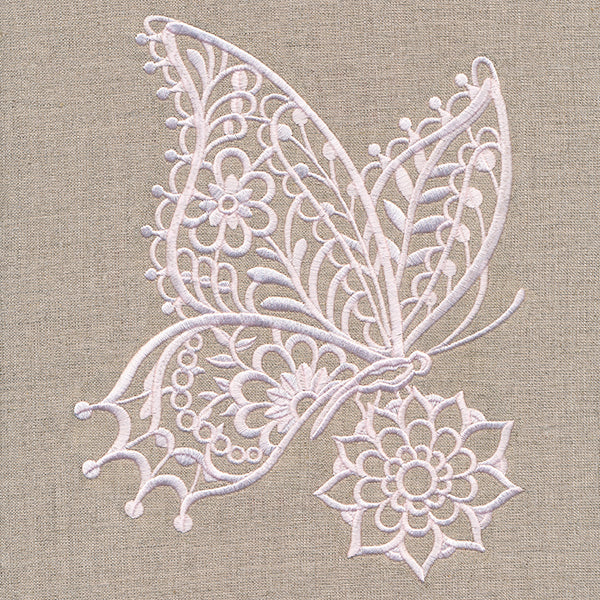 Delicate Butterfly on Bloom - Image 5