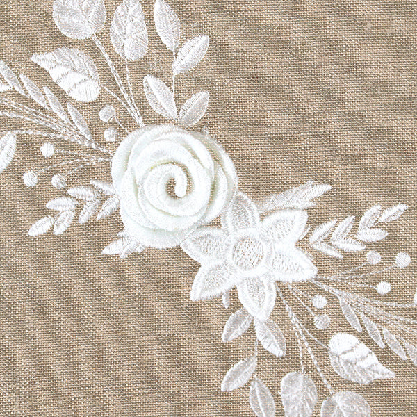 Delicate Floral Spray in 3D - Image 2