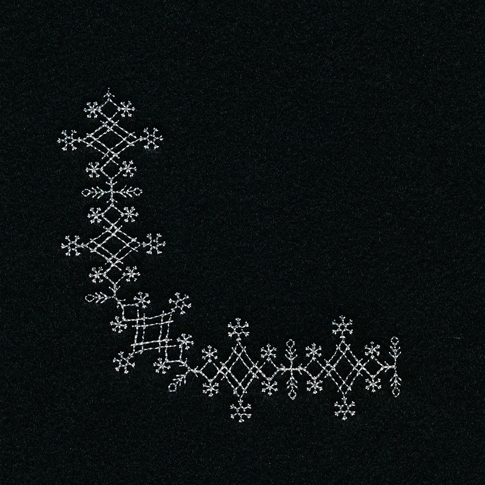 Delicate Snowflake Corner 5 - Image 3