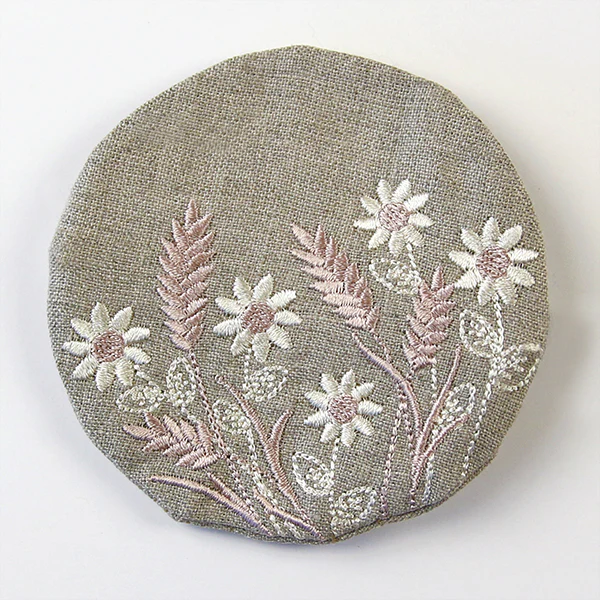Delicate Wildflower Lined Coin Purse (In-the-Hoop) - Image 5