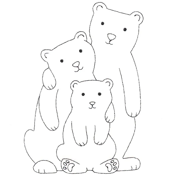 Delightful Bear Family - Image 3
