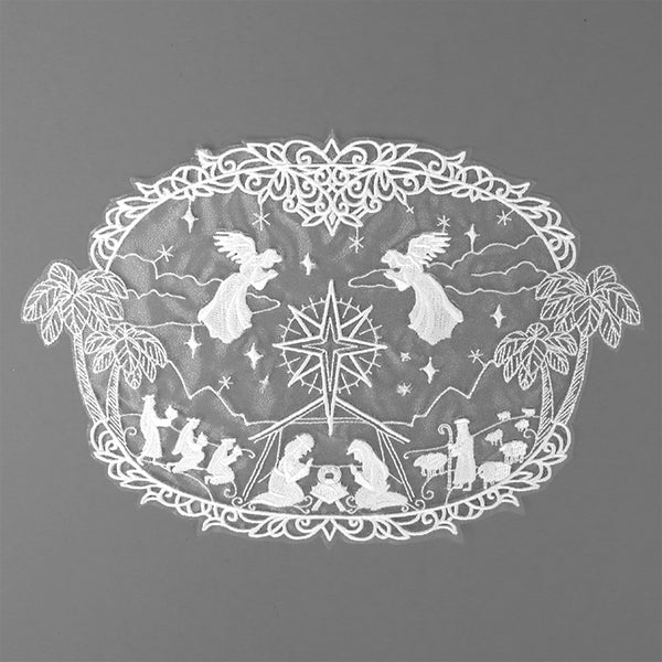 Divine Nativity Doily (Organza) - Image 6