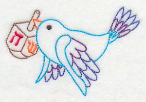 Dreidel in Flight 1 (Vintage) - Image 3