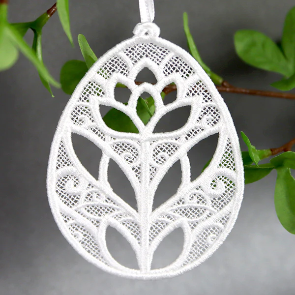 Easter Treasures - Egg 2 (Lace) - Image 3