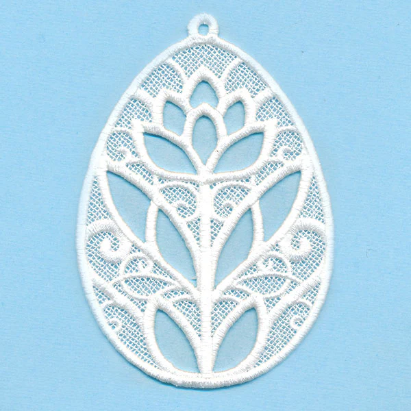 Easter Treasures - Egg 2 (Lace) - Image 8