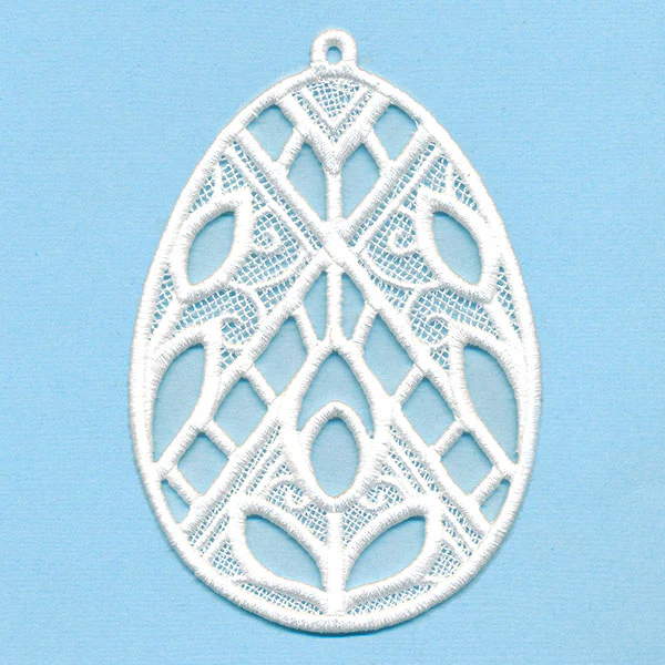 Easter Treasures - Egg 3 (Lace) - Image 2