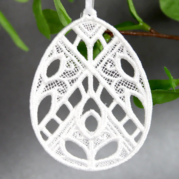 Easter Treasures - Egg 3 (Lace) - Image 5