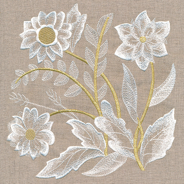 Elegance in Bloom Floral Square 1 - Image 9