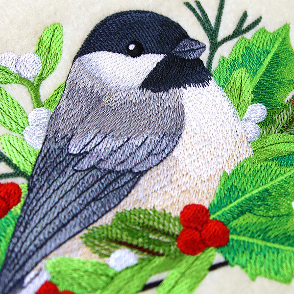 Elegant Christmas Chickadee - Image 28