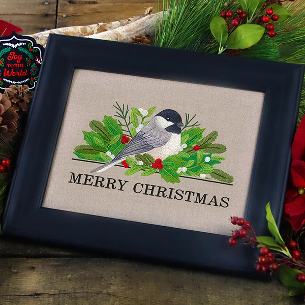 Elegant Christmas Chickadee - Image 3