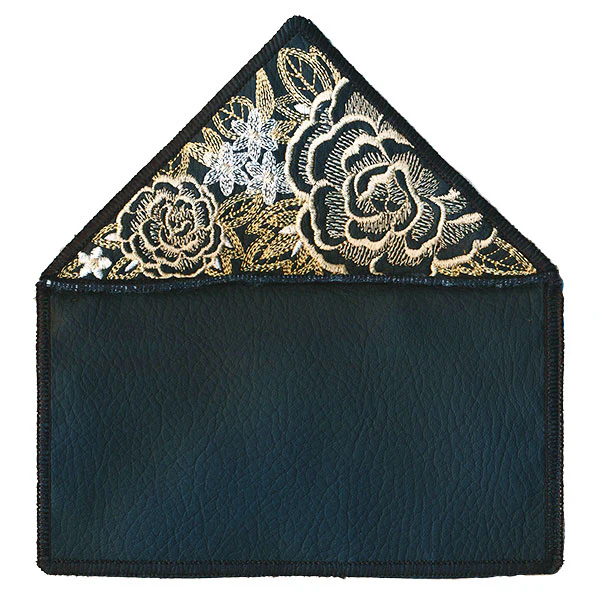 Elegant Floral Envelope Clutch (In-the-Hoop) - Image 11