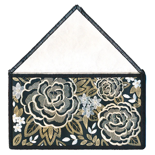 Elegant Floral Envelope Clutch (In-the-Hoop) - Image 6